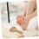 4pcs Massage Roller Tool for Foot Calf and Lower Back Relief Finger Roller for Deep Tissue Massage 4