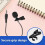 Replacement Lavalier Microphone Clips Lightweight Mic Clips Plastic and Metal Assorted Color Microphone Holders 8