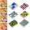 6pcs Japanese-Style Chopsticks Racks Decorative Chopstick Rest Rectangular Ceramic Elegant Creative 8