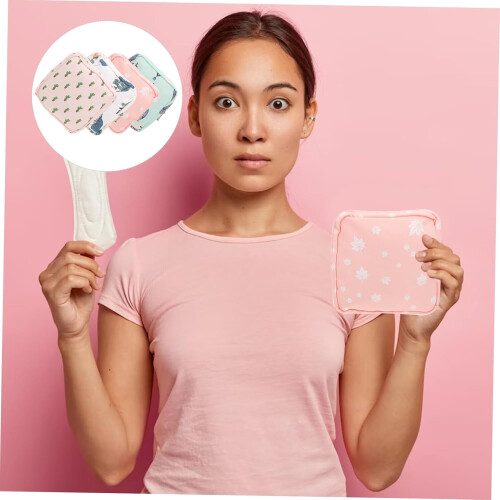 stk. oppbevaringspose for menstruasjonsbind til kvinner, kompakt organizer 2