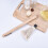 6pcs BBQ Basting Brush with Replaceable Cotton Yarn Heads, Practical Handle Oil Brush 8