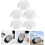 5pcs Bump Cap Inserts for Hardhats Construction Men Lightweight Helmet Liners Safety Bump Cap Liners 5