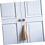 4pcs Bronze Handle for Dresser Round Knobs for Cabinet Doors Vintage Knobs 5