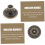 4pcs Bronze Handle for Dresser Round Knobs for Cabinet Doors Vintage Knobs 6