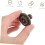 4pcs Bronze Handle for Dresser Round Knobs for Cabinet Doors Vintage Knobs 7