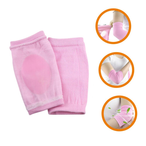 4 pares de coderas hidratantes para codos agrietados, protector de gel para spa, mangas exfoliantes. 2