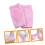 4 pares de coderas hidratantes para codos agrietados, protector de gel para spa, mangas exfoliantes. 6