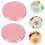 4pcs Compact Magnifying Mirror Portable Travel Cute Cosmetic Double Sided Folding Mirror 8