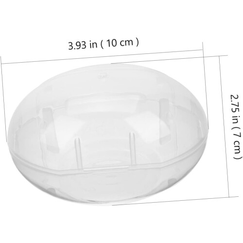 6pcs Cups Storage Box Packing Box for Pacifier Storage Holder Multifunctional and Period 1