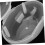 6pcs Cups Storage Box Packing Box for Pacifier Storage Holder Multifunctional and Period 5