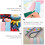 4Pcs Blue Plastic Paper Quilling Tools Set 3D Half Ball Moulds 8