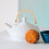 4pcs Teapot Handle Bamboo Kettle Handle Replacement Ergonomic Iron Material Easy Installation Sturdy 5