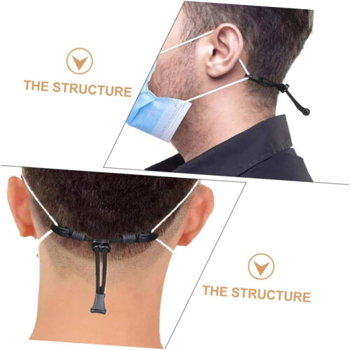 4pcs Mask Extension Lanyard Adjustable Mask Strap Nylon Material 1