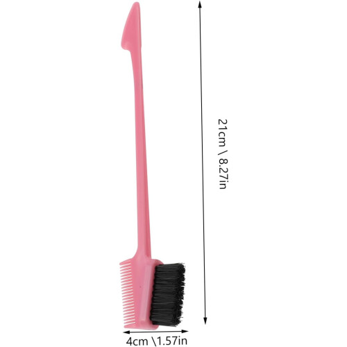 4pcs Dual Head Eyebrow Eyelash Comb Brush Makeup Grooming Tool 1
