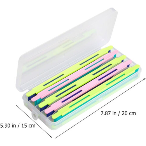 Medium Fishing Line Holder Box with Foam Spool Board and Quick Winder Tool 1