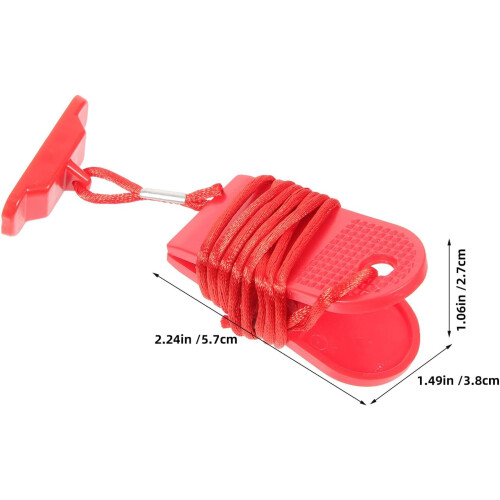 4pcs Treadmill Safety Key Emergency Stop Magnet Lock Replacement 1