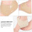 4pcs Heel Protectors Practical Heel Support Cushion Inserts for Shoe Pads 3