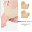 4pcs Heel Protectors Practical Heel Support Cushion Inserts for Shoe Pads 4