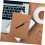 5pcs Kraft Notebooks Bulk with 36 Sheets Each, Stylish Appearance, Versatile White Pages 7