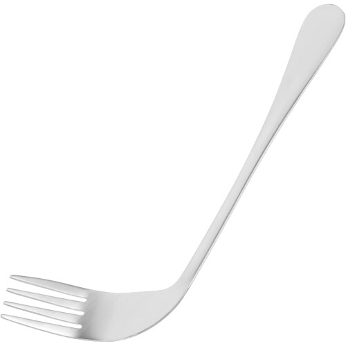 5pcs garfo angular ergonômico leve para comer e alimentar feito de aço inoxidável 1