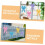 Elegant Easter Wreath Bow Set 4 Large Spring Decorations Durable Polyester Bows for Home Party 3