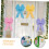 Elegant Easter Wreath Bow Set 4 Large Spring Decorations Durable Polyester Bows for Home Party 7