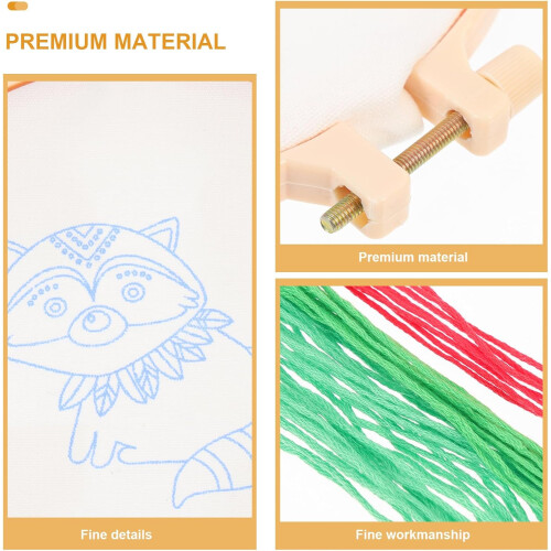 Kit de broderie au point de croix pour débutants (4 kits) 2