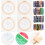 4 Sets Cross Stitch Kit Beginner Embroidery DIY Materials 6