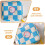 100pcs Braided Winding Board Plastic Thread Organizer 5