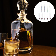 5 st. alkoholtestare glas vinmätare 0-96 mätområde skala noggrann mätning