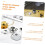 4sets Stainless Steel Tea Infuser Tea Strainer Extended Chain Easy to Clean and Practical 5