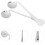 4pcs Portable Elderly Utensils Compact Adaptive Utensils Household Adaptive Spoons 2