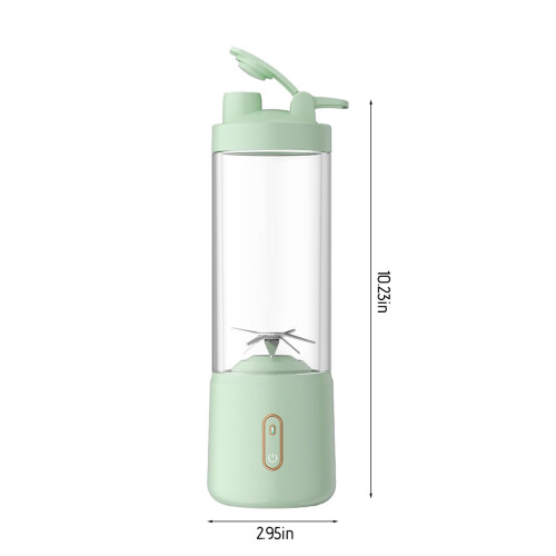 Draagbare USB-oplaadbare blender met 6 messen 2