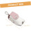 Lot de 2 sacs de golf, sac banane, sac de golf réutilisable 3