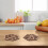 with Beehive Design 4pcs Wooden Honeycomb Shaped Versatile Use and Aesthetic Practicality 6
