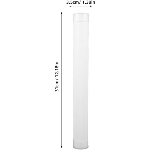 4Pcs Plastic Mailing Tubes with Caps 31Cm round Storage Tubes 1