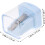 4pcs Single Hole Brow Pencil Sharpener Cosmetic Pencil Sharpener Cap Rust Resistant Makeup Tool 2