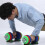 Small Dumbbell Rack Stand 4pcs Weight Storage Holder Compact Hand Weight Rack 5