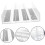 4pcs Shaped Shelf Dividers for Stores Acrylic Commodity Separators Store Goods Classification Boards 3