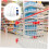 4pcs Shaped Shelf Dividers for Stores Acrylic Commodity Separators Store Goods Classification Boards 4
