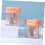 4pcs Single Hole Brow Pencil Sharpener Cosmetic Pencil Sharpener Cap Rust Resistant Makeup Tool 6