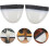 4pcs Smash Puncture Toe Cap for Shoes Protective Cover Plastic Inserts for Work Shoes 7