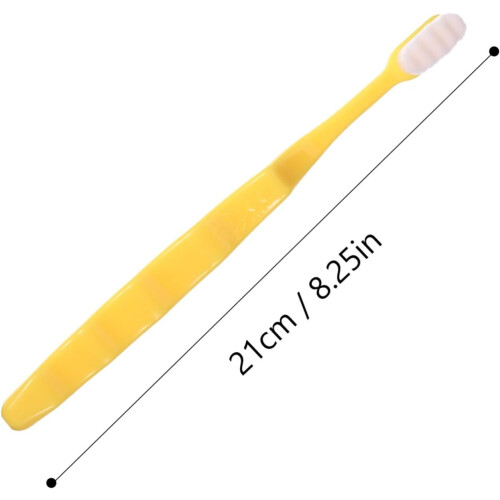 Ultra Soft Bristles Toothbrush 4pcs Assorted Colors Micro-nano Teeth Cleaning Tool 1