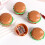 5 taille-crayons manuels en forme de hamburger 4