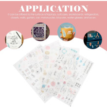 Autocollants pour l'organisation de mariage (230 pièces) - Stickers créatifs et auto-adhésifs pour scrapbooking