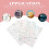 Adesivi per l'organizzazione del matrimonio, 230 pezzi, autoadesivi e creativi, perfetti per lo scrapbooking. 1