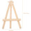5pcs Small Easels Artist Easel Wooden Foldable Tripod Structure Multipurpose Display Stand 2