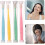 Ultra Soft Bristles Toothbrush 4pcs Assorted Colors Micro-nano Teeth Cleaning Tool 7