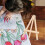 5pcs Small Easels Artist Easel Wooden Foldable Tripod Structure Multipurpose Display Stand 6