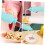 Rinse Bottles for Eyelash Extensions 4pcs 250ml Plastic Squeeze Bottles with Elbow Tip 5